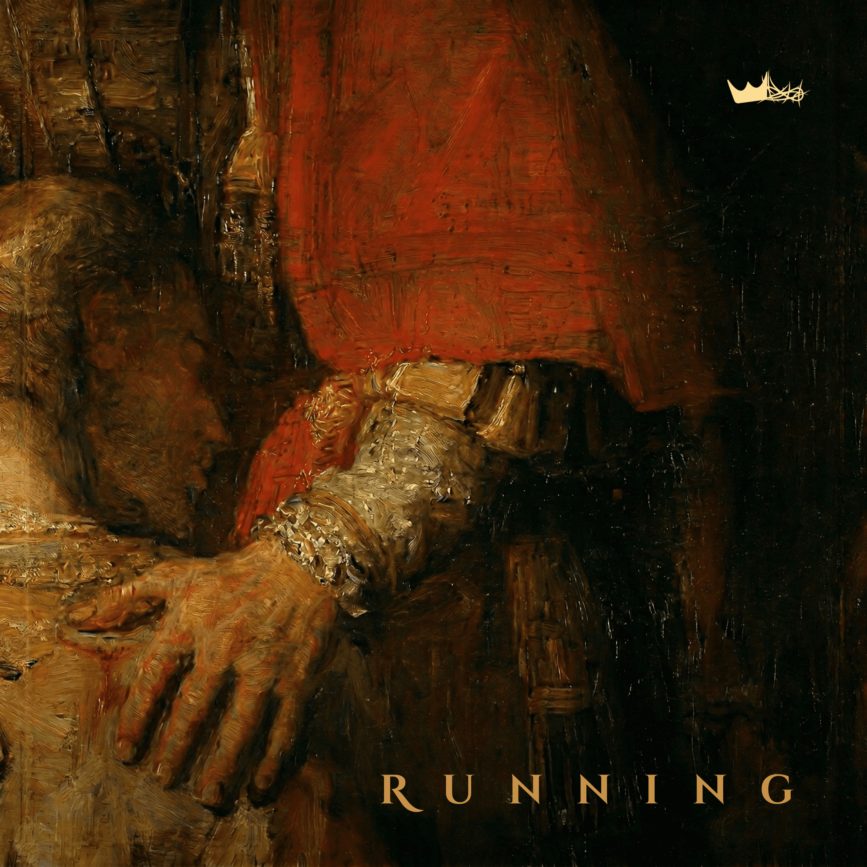 Running by Throneway, debut single album cover